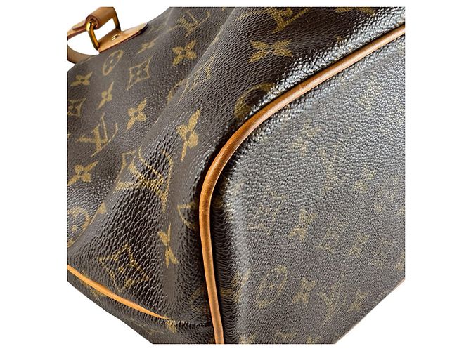 Borsa Louis Vuitton Monogram Palermo PM Marrone Monogramma - vista 8