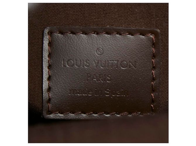 Borsa Louis Vuitton Epi Croisette Marrone - vista 10