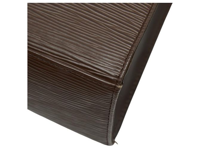 Borsa Louis Vuitton Epi Croisette Marrone - vista 4