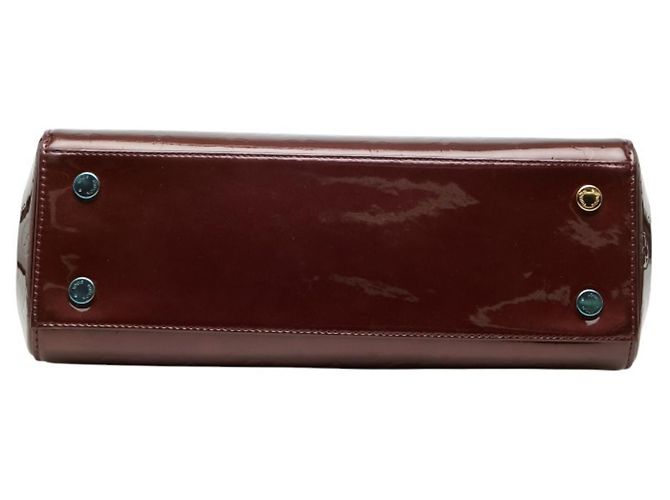 Borsa Louis Vuitton Monogram Vernis Blair MM Rosso - vista 3