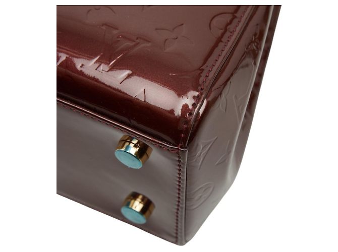 Borsa Louis Vuitton Monogram Vernis Blair MM Rosso - vista 6
