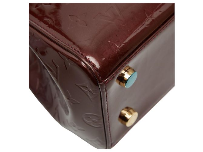 Borsa Louis Vuitton Monogram Vernis Blair MM Rosso - vista 7