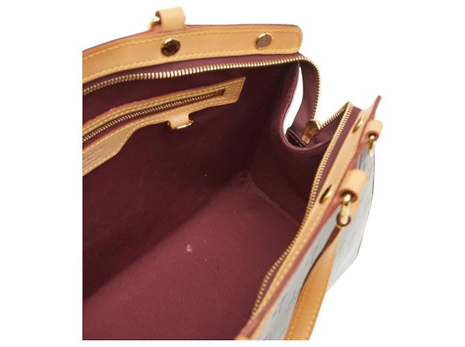 Borsa Louis Vuitton Monogram Vernis Blair MM Rosso - vista 8