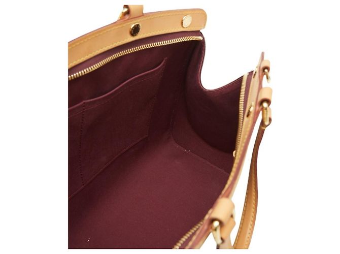 Borsa Louis Vuitton Monogram Vernis Blair MM Rosso - vista 9