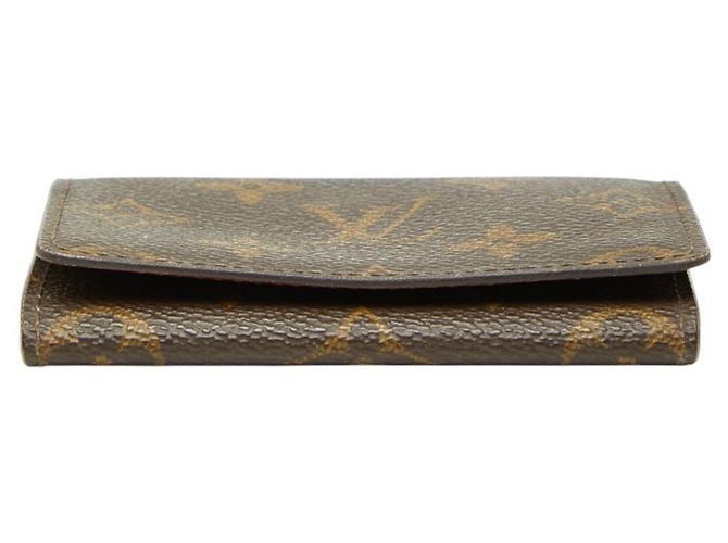 Tarjetero Monogram Louis Vuitton Castaño - vista 3