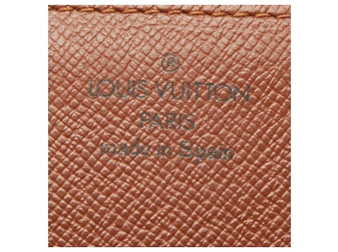 Tarjetero Monogram Louis Vuitton Castaño - vista 9