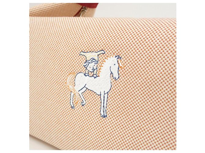 Hermès Pochette borsa Hermes Bride à Black Cabriole GM - vista 4