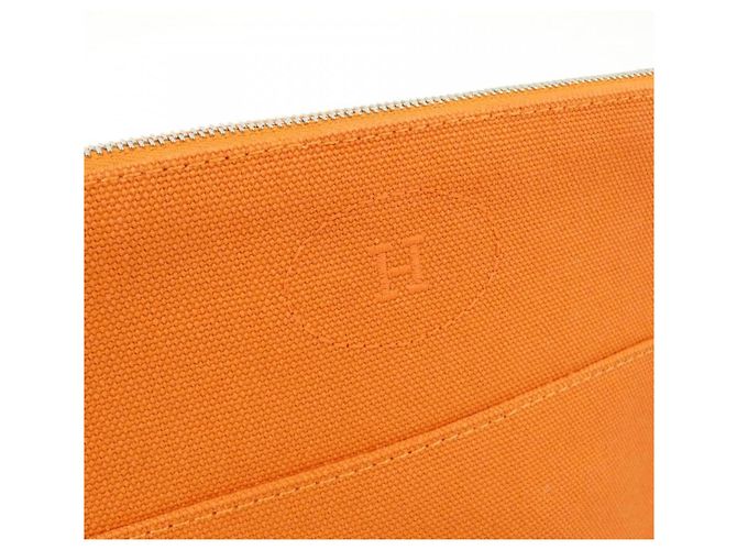 Hermès Pochette borsa Hermes Bolide MM Rosso Arancione - vista 4