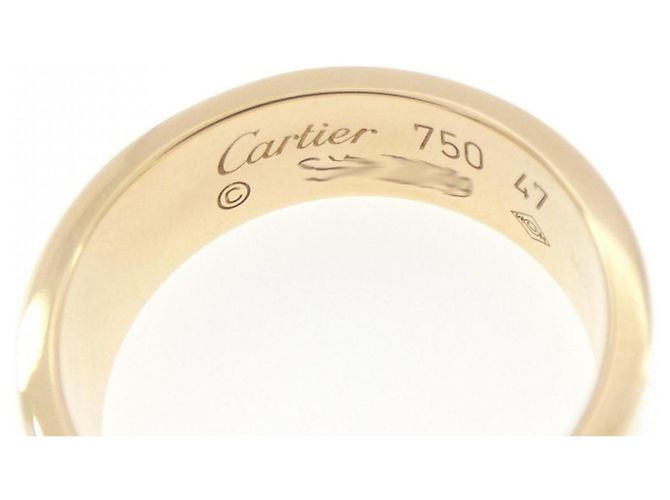 Anel Love da Cartier em ouro amarelo Dourado - vista 3