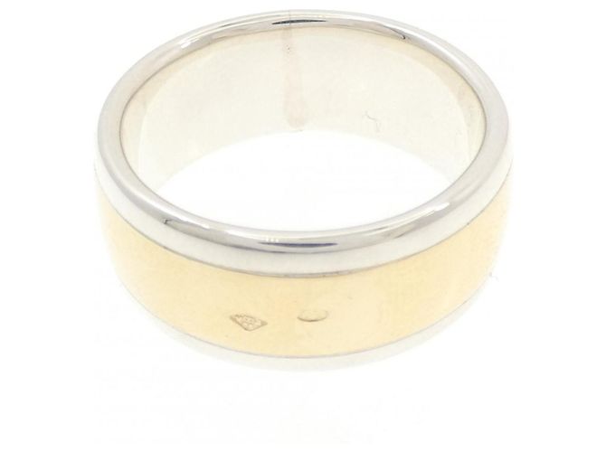 Ring Anello Hermès Zas in Argento e Oro Giallo D'oro - vista 3
