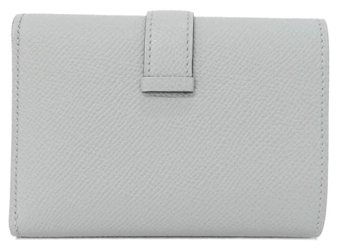 Cartera Combinada Hermès Bearn Castaño - vista 2
