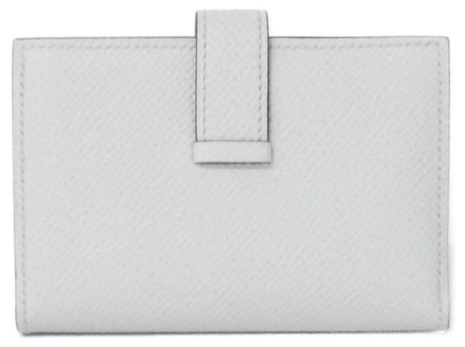 Hermès Bearn Mini Wallet aus grauem Epsom-Leder Braun - Ansicht 2