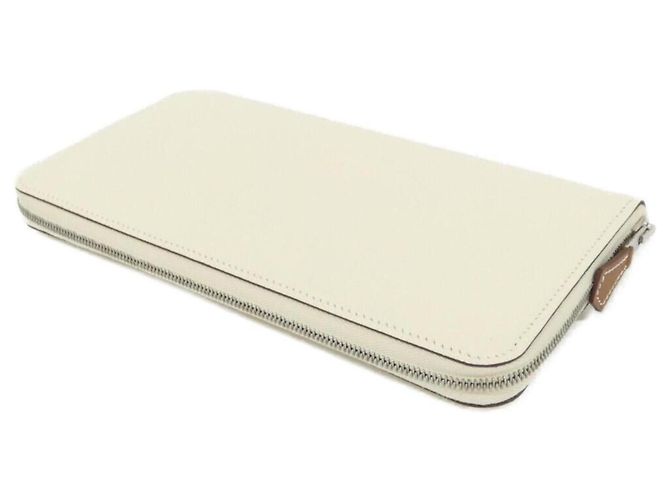 Hermès Cartera de seda Hermes Brides de Gala Fantome A Pois Blanco - vista 2