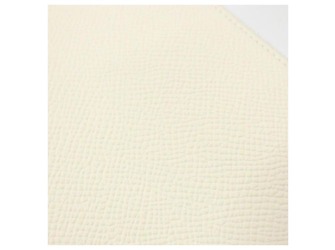 Hermès Cartera de seda Hermes Brides de Gala Fantome A Pois Blanco - vista 4