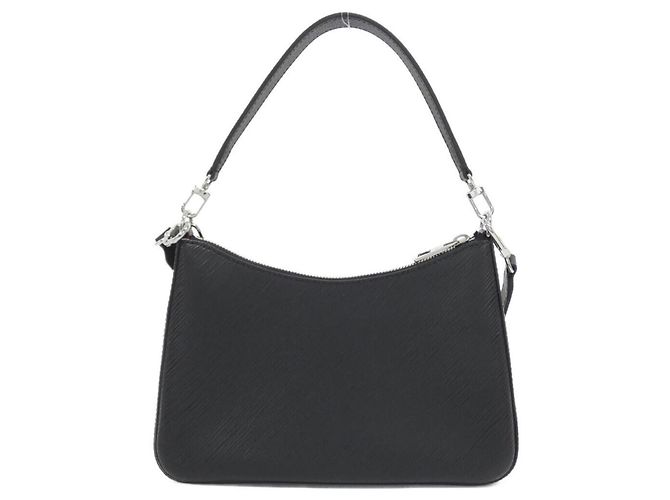Borsa a Spalla Louis Vuitton Epi Marelle Nero - vista 2