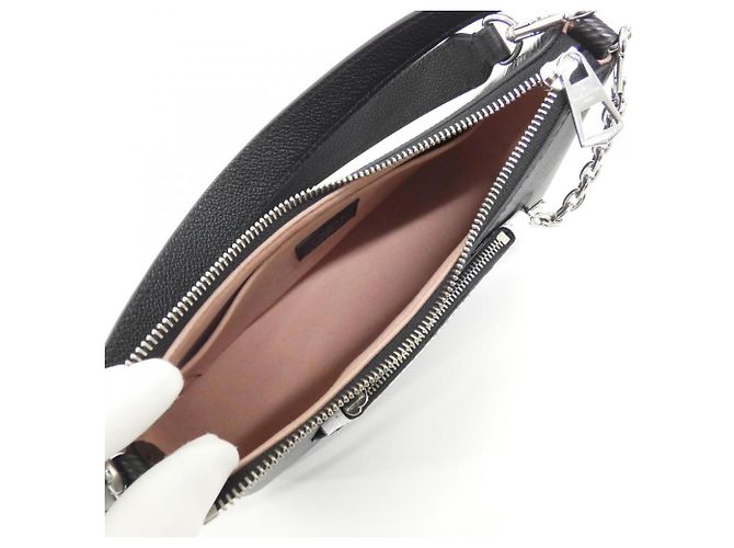 Borsa a Spalla Louis Vuitton Epi Marelle Nero - vista 5