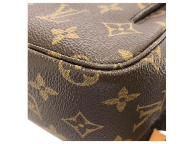 Louis Vuitton Monogram Schultertasche Braun - Ansicht 3