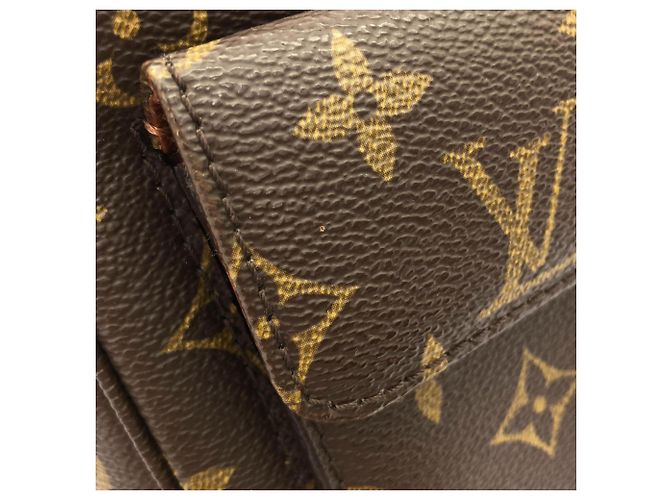 Louis Vuitton Monogram Schultertasche Braun - Ansicht 4