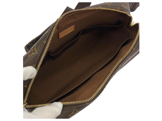 Louis Vuitton Monogram Schultertasche Braun - Ansicht 7