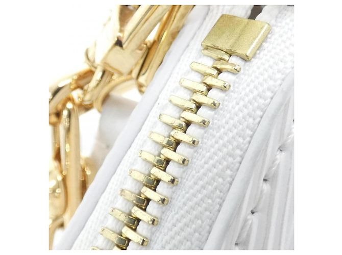 Borsa a tracolla Louis Vuitton Epi Marellini M13100 Bianco - vista 6