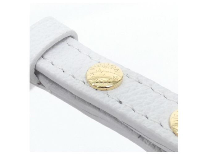 Borsa a tracolla Louis Vuitton Epi Marellini M13100 Bianco - vista 9