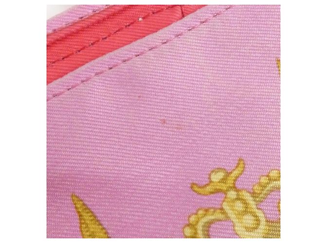 Hermès Borsa a tracolla Hermes Royal Tiger Silky City PM Rosa Rosso - vista 5