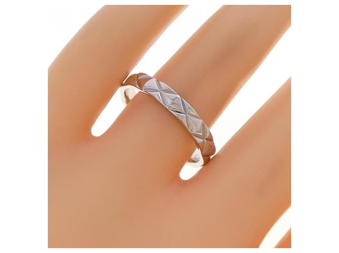 Anello Matelassé Chanel Argento - vista 4