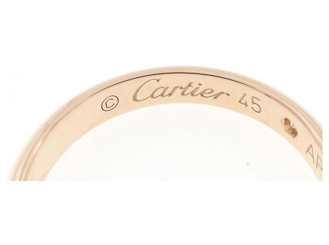 Anello nuziale in oro rosa Cartier D'oro - vista 4