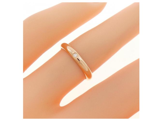 Anello nuziale in oro rosa Cartier D'oro - vista 5