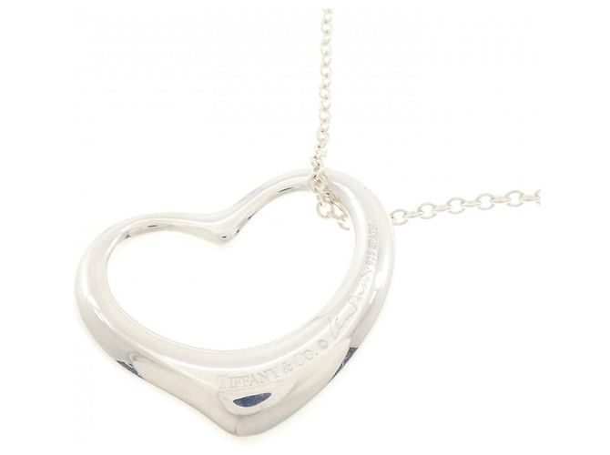 Tiffany & Co Collana Tiffany Open Heart Argento - vista 4