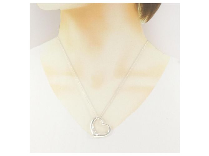 Tiffany & Co Collana Tiffany Open Heart Argento - vista 6