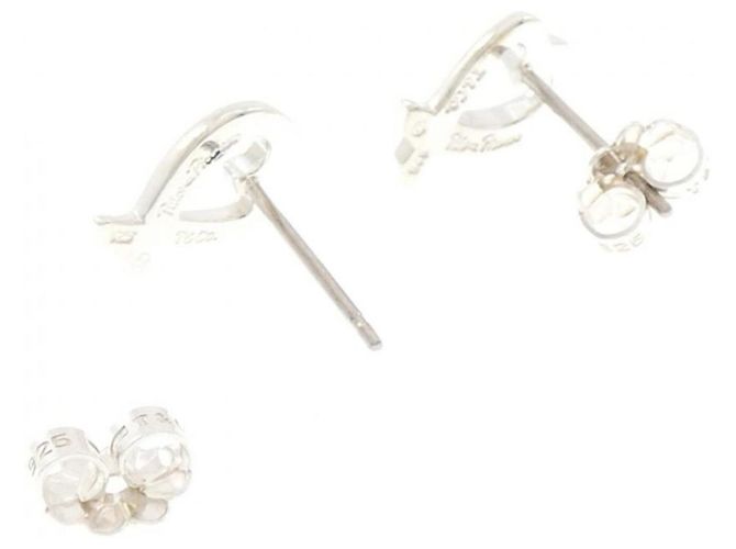 Tiffany & Co Mini orecchini a lobo Tiffany Loving Heart Argento - vista 3