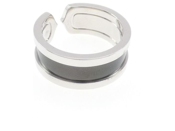 Anello C2 Band in oro bianco Cartier - vista 3
