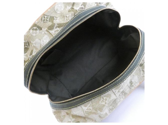 Borsa a tracolla Louis Vuitton Monogramouflage Denim Jasmine Cachi - vista 9