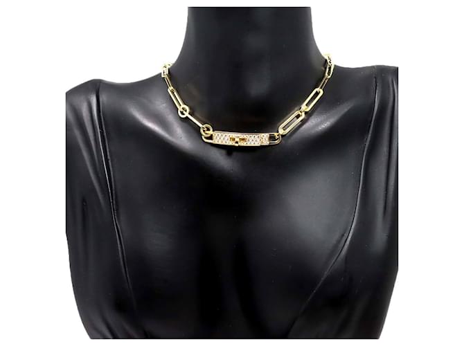 Hermès Collana Kelly Diamond Hermes - vista 7