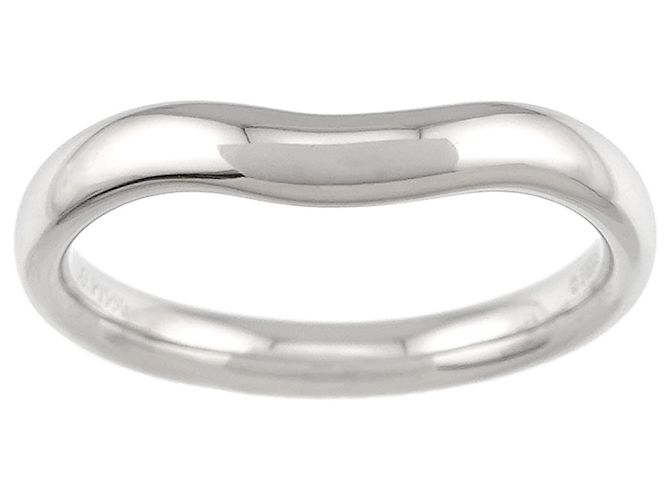 Tiffany & Co. Geschwungener Ring aus Platin - Ansicht 2