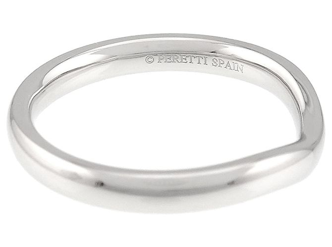 Tiffany & Co. Geschwungener Ring aus Platin - Ansicht 4