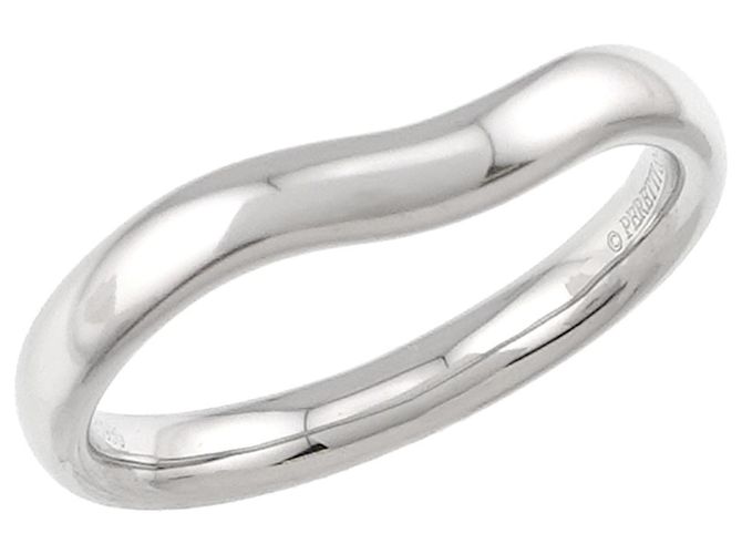 Tiffany & Co. Geschwungener Ring aus Platin - Ansicht 5