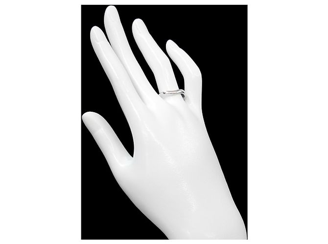 Tiffany & Co. Geschwungener Ring aus Platin - Ansicht 7
