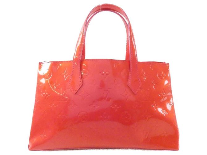 Louis Vuitton Vernis Wilshire PM Handbag Pink - view 2