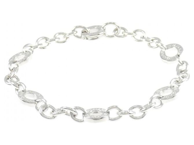 Bulgari Bracciale Charm Bvlgari in oro bianco 18K - vista 2