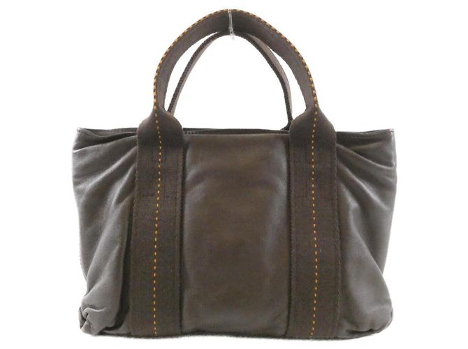 Hermès Hermes Caravan Horizontal PM Handtasche Schokolade - Ansicht 2