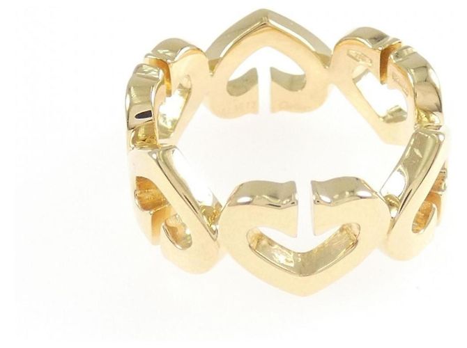 Anello C Heart di Cartier in oro giallo 18K - vista 3