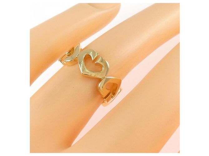 Anello C Heart di Cartier in oro giallo 18K - vista 5