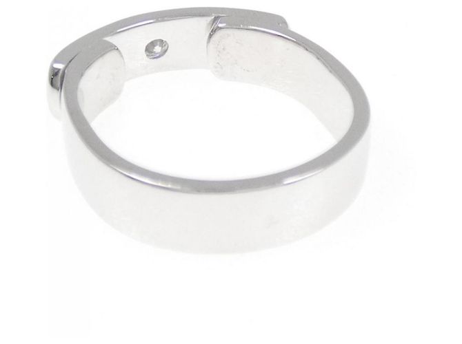 Ring Anello To You Band in oro bianco Hermès - vista 3