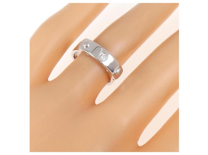Ring Anello To You Band in oro bianco Hermès - vista 5