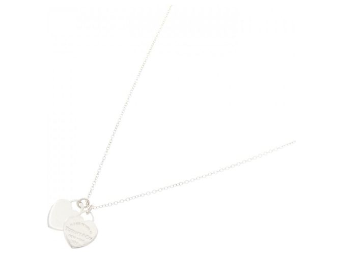 Collana mini Return to Double Heart di Tiffany & Co. Argento - vista 2