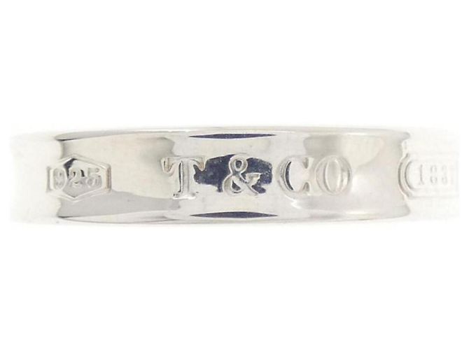 Tiffany & Co. 1837 Narrow Silver Band Ring Ring - Ansicht 2