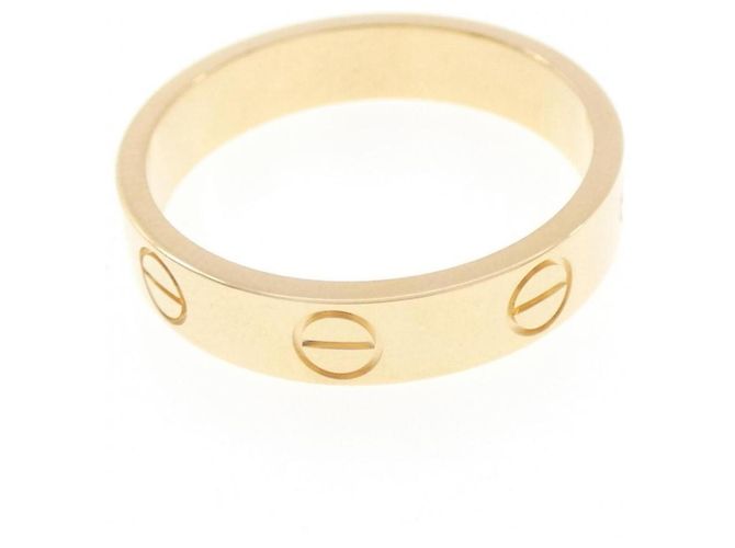 Anello Mini Love di Cartier in oro giallo 18K - vista 2