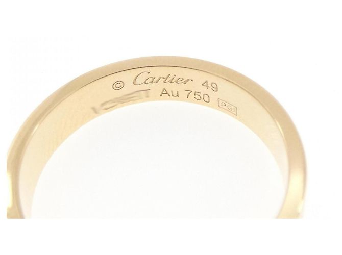 Anello Mini Love di Cartier in oro giallo 18K - vista 3